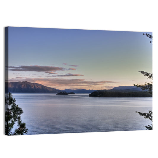 Lake Pend Oreille at Dusk Wall Art