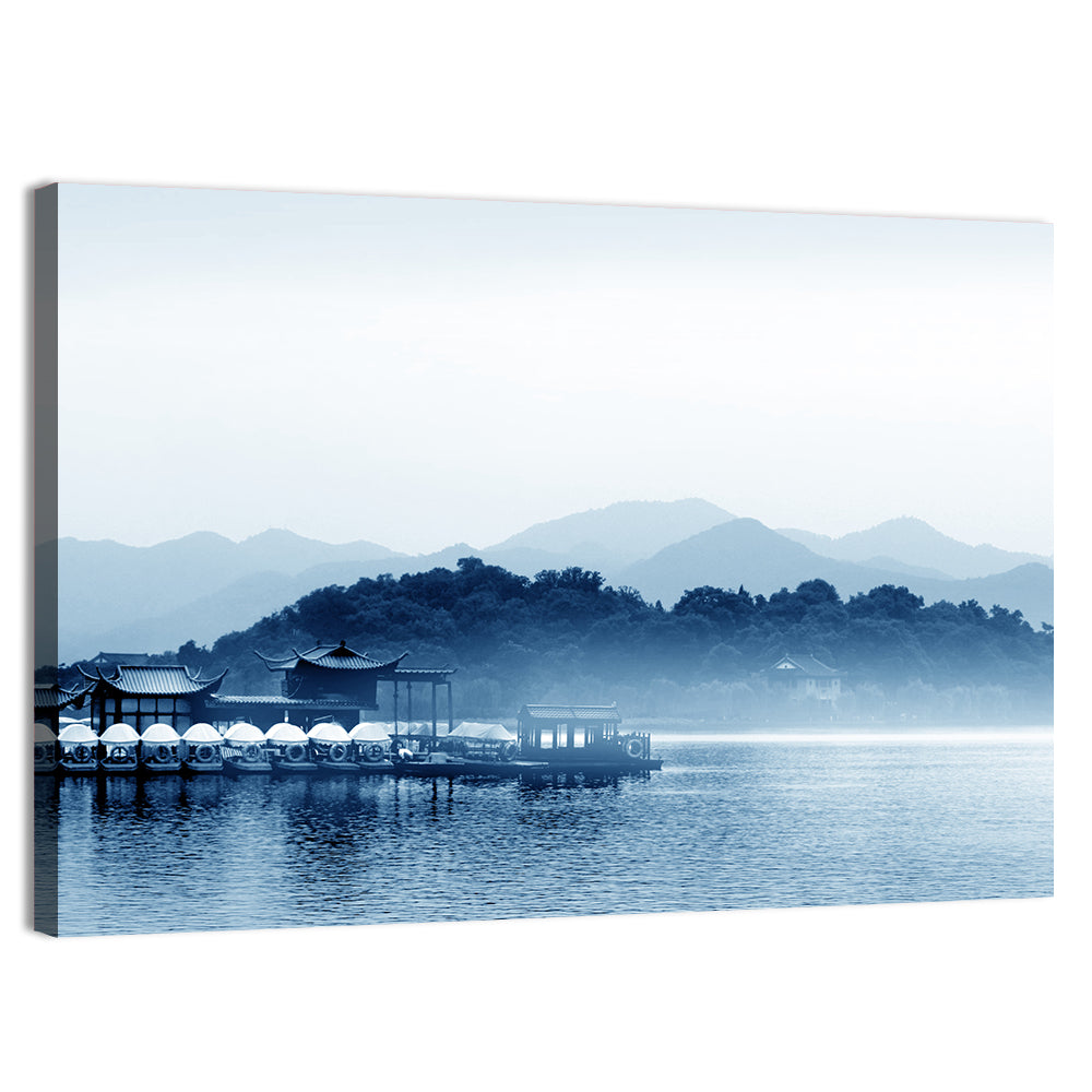 Hangzhou West Lake Wall Art, canvas print, landscape