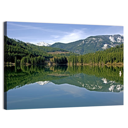 Lake Crescent Reflection Wall Art