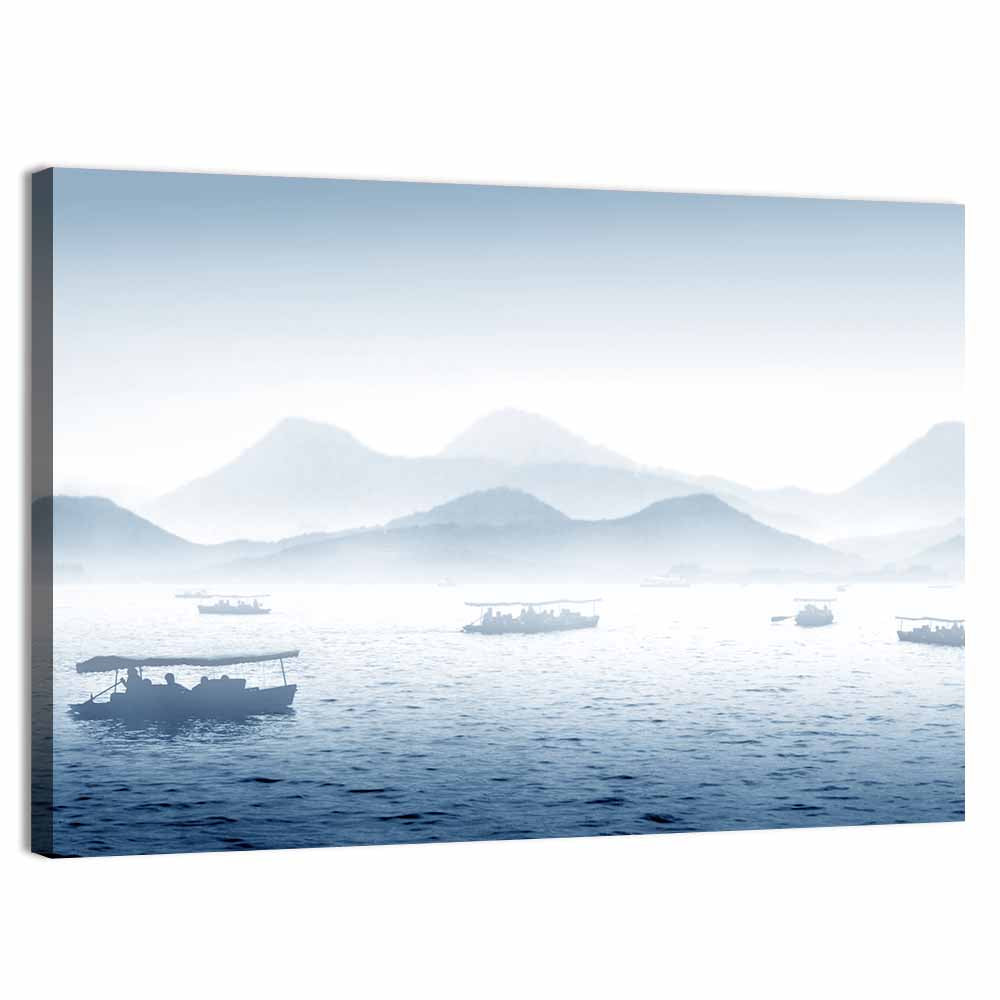 Misty West Lake, Hangzhou Wall Art