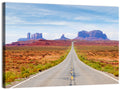 Highway 163 Into Monument Valley Wall Art