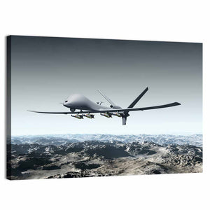 Combat Drone Wall Art