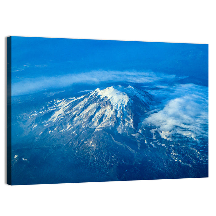 Mount Rainier Above the Clouds Wall Art as a canvas print