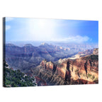 Grand Canyon Sunlit Vista Wall Art