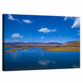 Clear Blue Lake China Wall Art