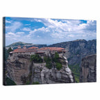 Meteora Cliffside Monastery Wall Art