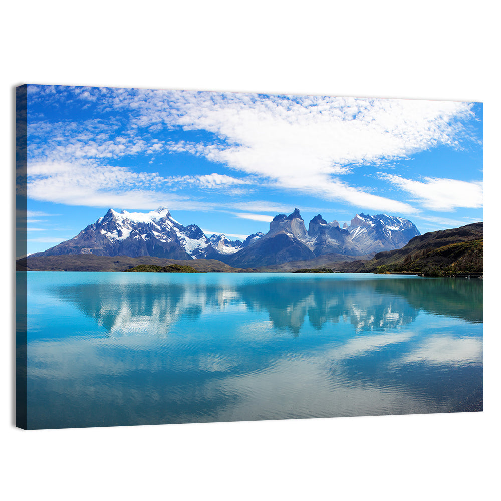 Torres Del Paine Reflection Wall Art