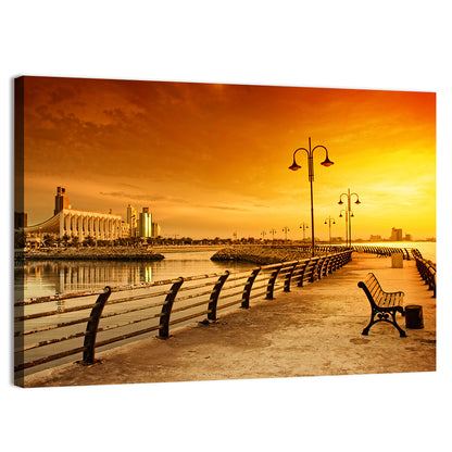 National Assembly at Golden Hour Wall Art