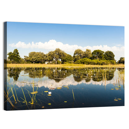 Okavango Delta Waterlilies Wall Art