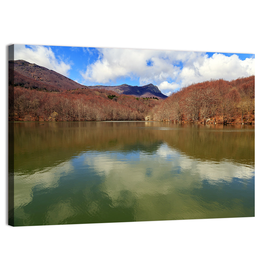 Lake Santa Fe Montseny Wall Art, canvas print, landscape