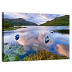 Lough Leane Rowboats at Dusk Wall Art