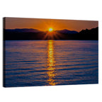 Lake Jocassee Golden Sunrise Wall Art