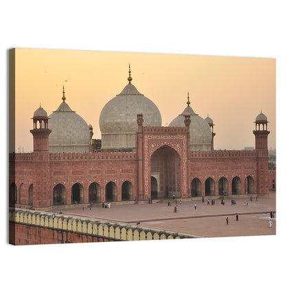 Badshahi Mosque at Sunset Wall Art