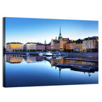 Gamla Stan Stockholm Skyline Wall Art
