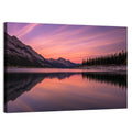 Medicine Lake Sunset Reflection Wall Art