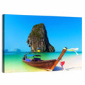 Thailand Long-tail Boat Seascape Wall Art