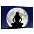 Young Woman Meditating Wall Art