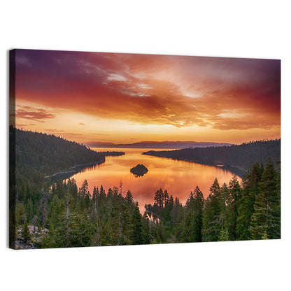 Emerald Bay Sunrise, Lake Tahoe Wall Art