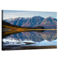 Kluane Lake Autumn Reflection Wall Art