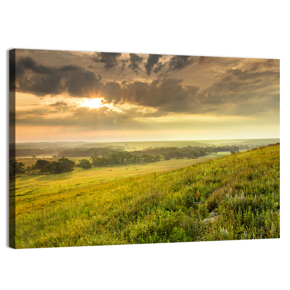 Kansas Tallgrass Prairie Wall Art