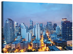 Manila Cityscape at Dusk Wall Art