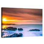 Reykjanes Golden Hour Beach Wall Art