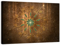 Celestial Twelve-point Mandala Star Wall Art