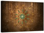 Celestial Twelve-point Mandala Star Wall Art