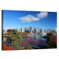 Vancouver Autumn Skyline Wall Art