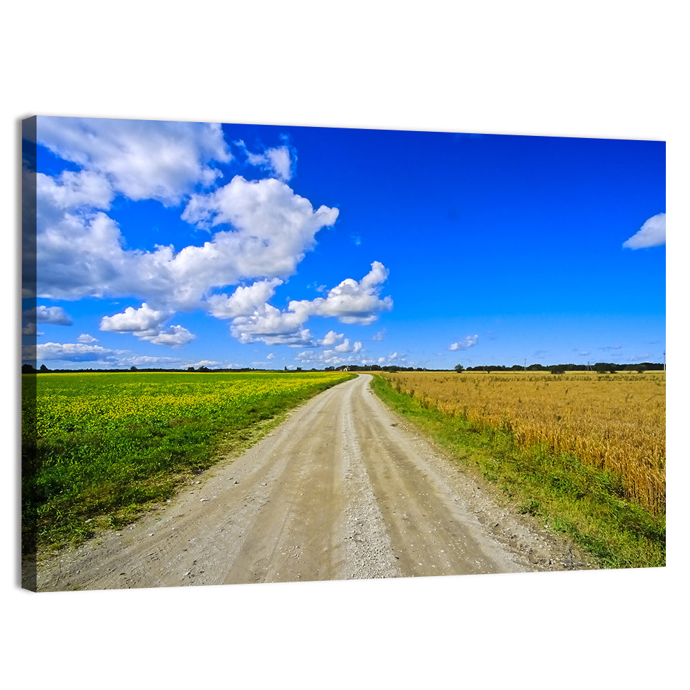 Estonian Summer Fields Wall Art