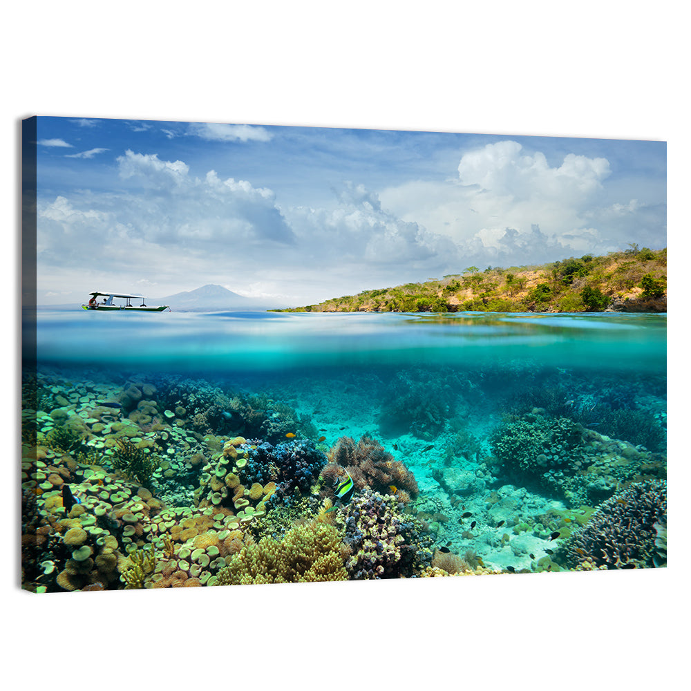 Menjangan Island Split View Wall Art