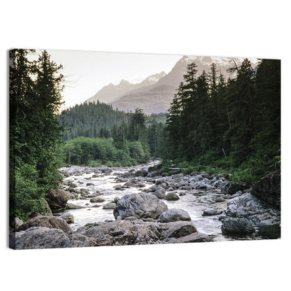 Snake River Mountain View Wall Art