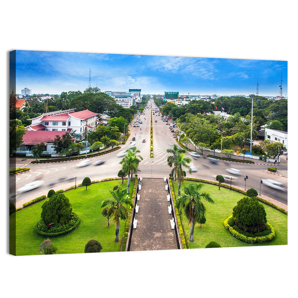 Phnom Penh Independence Monument Boulevard Wall Art