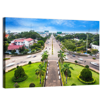 Phnom Penh Independence Monument Boulevard Wall Art
