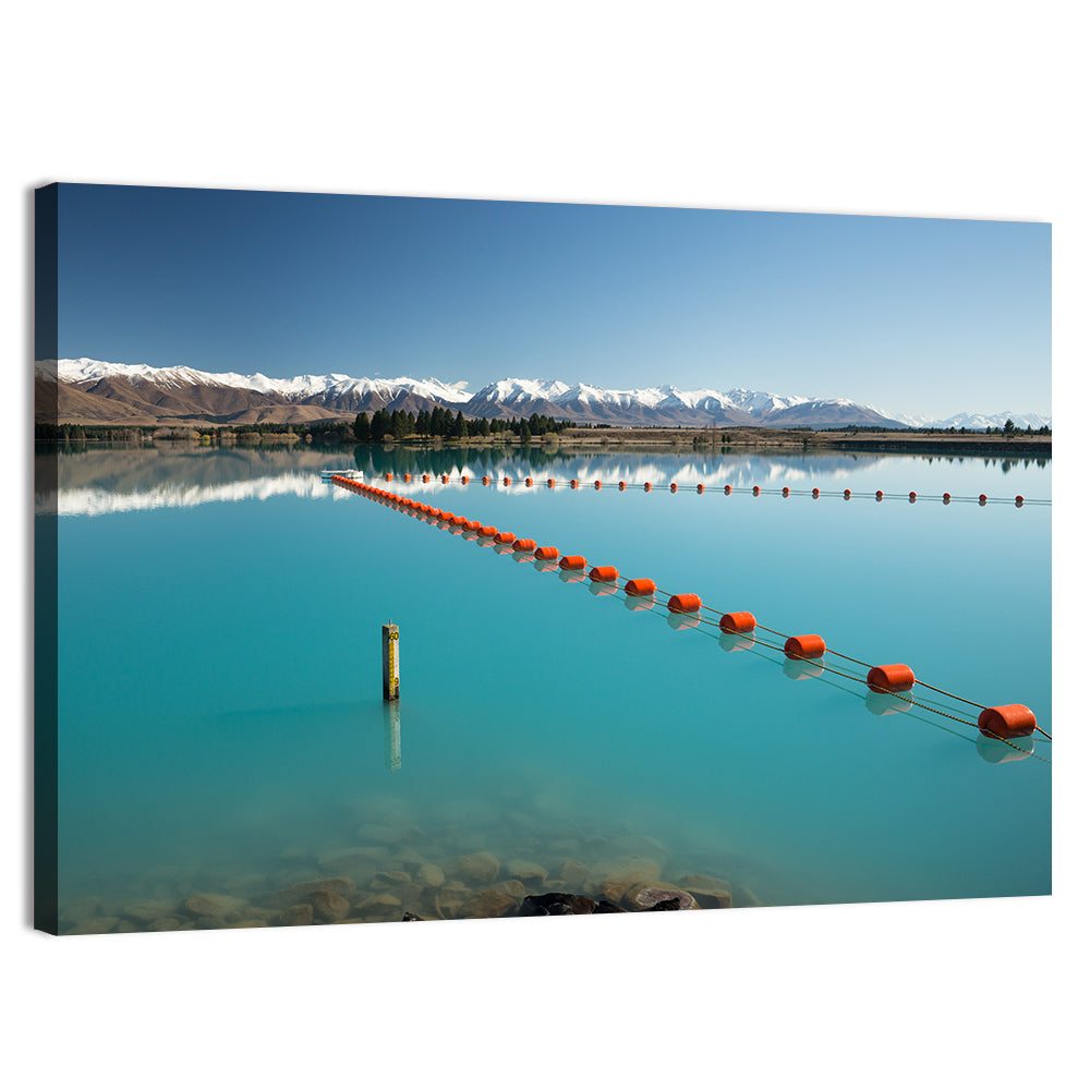 Lake Ruataniwha Reflection Wall Art