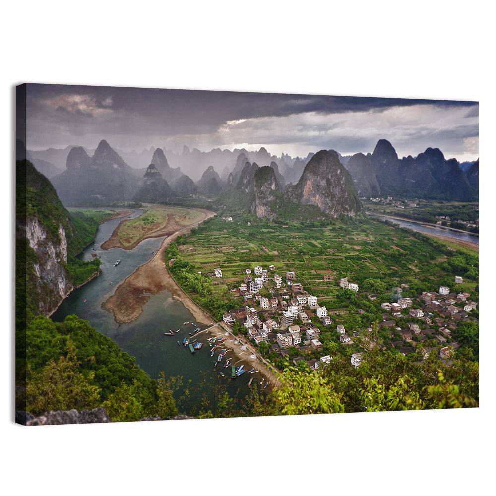 Laozhai Hill Karst Panorama Wall Art