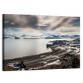Kleifarvatn Black Sand Shore Wall Art