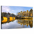 Amsterdam Morning Canal Wall Art
