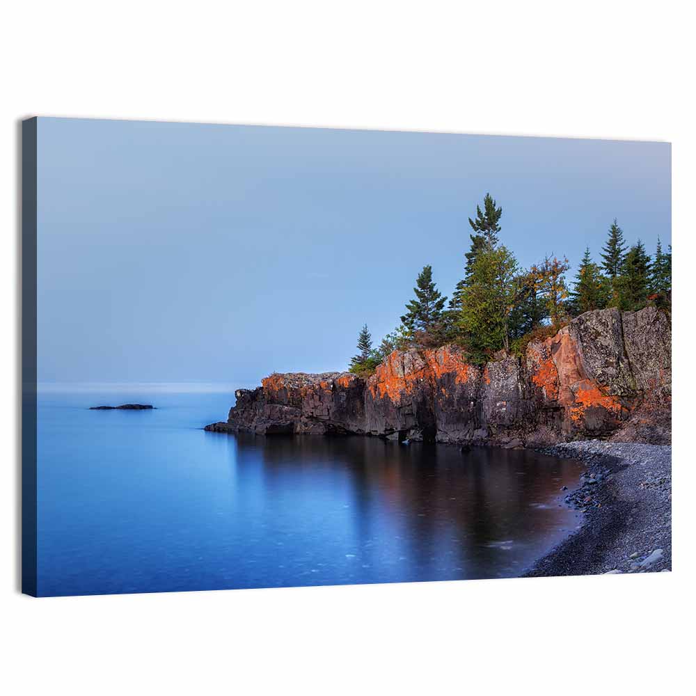 Lake Superior Cliffside Wall Art