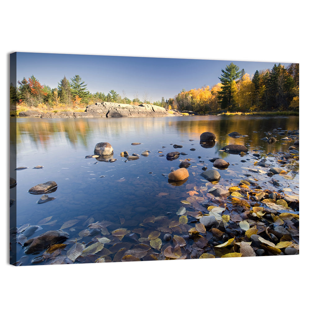 Minnesota Autumn Lakeshore Wall Art
