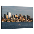 Seattle Skyline at Golden Hour Wall Art
