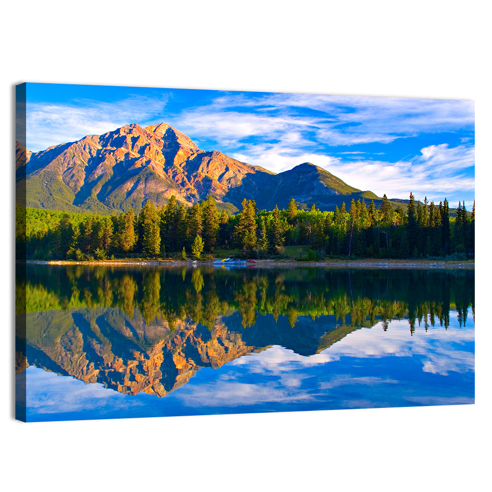 Patricia Lake Reflection Wall Art