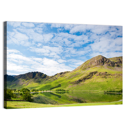 Haystacks Reflection at Buttermere Wall Art