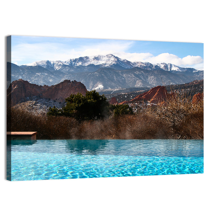 Garden of the Gods, Colorado Springs Wall Art as a canvas print