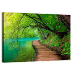 Plitvice Lakes Boardwalk Wall Art