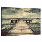 Old Wooden Jetty Wall Art