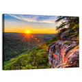 Big South Fork Gorge Sunset Wall Art