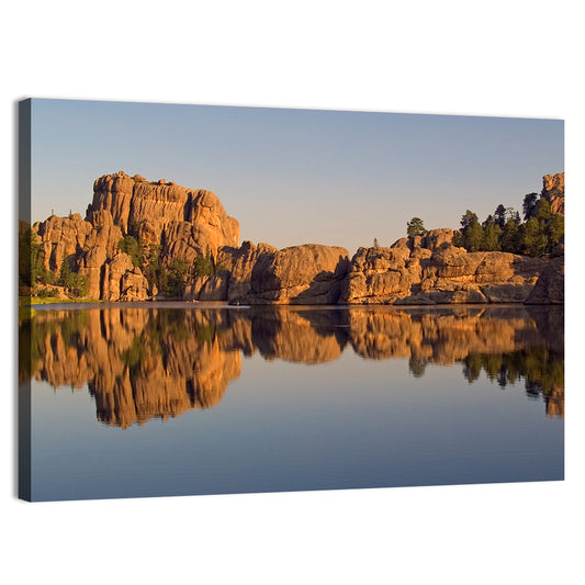 Sylvan Lake Reflection Wall Art