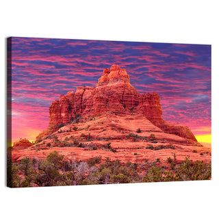 Bell Rock Sunset, Sedona Wall Art