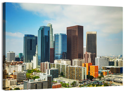 Downtown Los Angeles Skyline Cityscape Wall Art